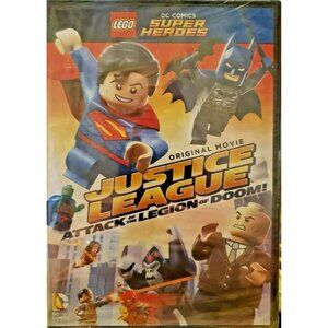 Lego DC Super Heroes: Justice League - Attack of the Legion of Doom! (DVD, 2015)